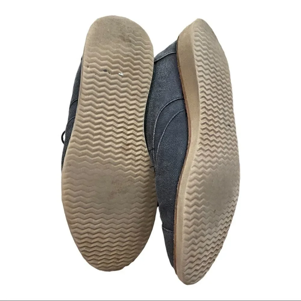 TOMS | Mens TOMS Brogue Lace-Up Ash Aviator Twill | 9.5